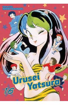 Coperta cărții 'Urusei Yatsura, Vol. 16 - Rumiko Takahashi'