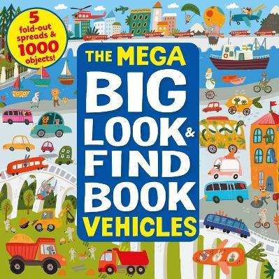 Mega Big Look and Find Vehicles - Clever Publishing