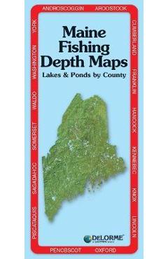 Poza produsului Delorme Maine Fishing Depth Maps - Rand Mcnally