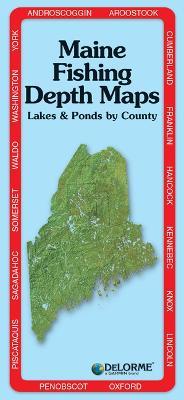 Delorme Maine Fishing Depth Maps - Rand Mcnally