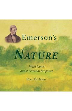 Coperta cărții 'Emerson's Nature; with Notes and a Personal Response - Mcadow'