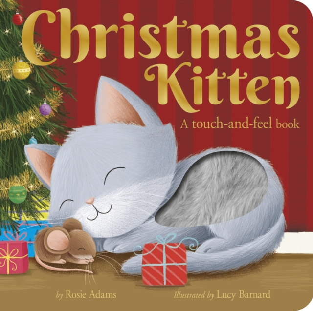 Christmas Kitten: A Touch-And-Feel Book - Rosie Adams