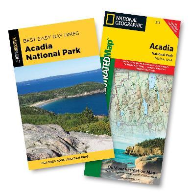Best Easy Day Hiking Guide and Trail Map Bundle: Acadia National Park - Dolores Kong