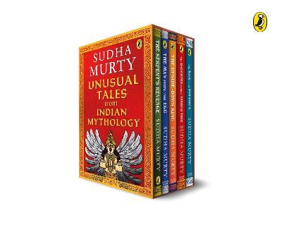 Coperta cărții 'Unusual Tales from Indian Mythology: Sudha Murty's Bestselling Series of Unusual Tales from Indian Mythology 5 Books in'