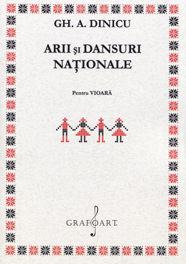 Arii si dansuri nationale pentru vioara solo - Gh. A. Dinicu