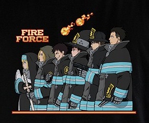 Tricou: Company 8. Fire Force marimea S