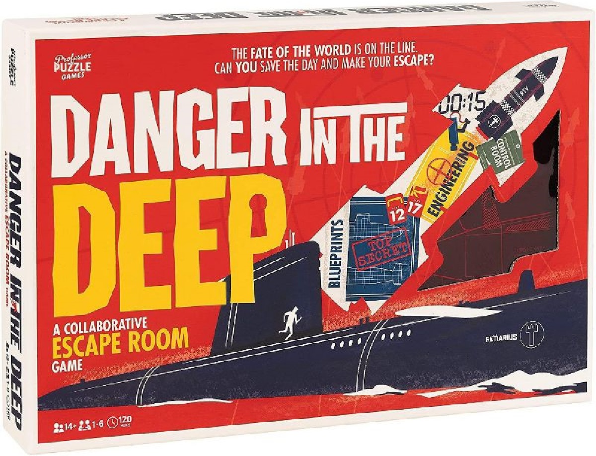 Danger in the Deep. Escape room