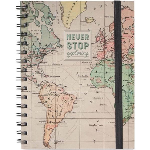 Notebook cu spirala: Travel