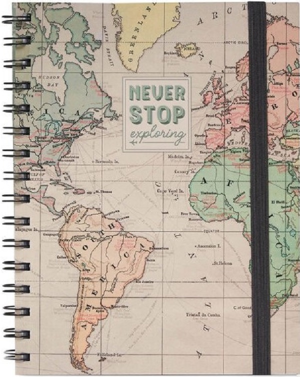 Notebook cu spirala: Travel