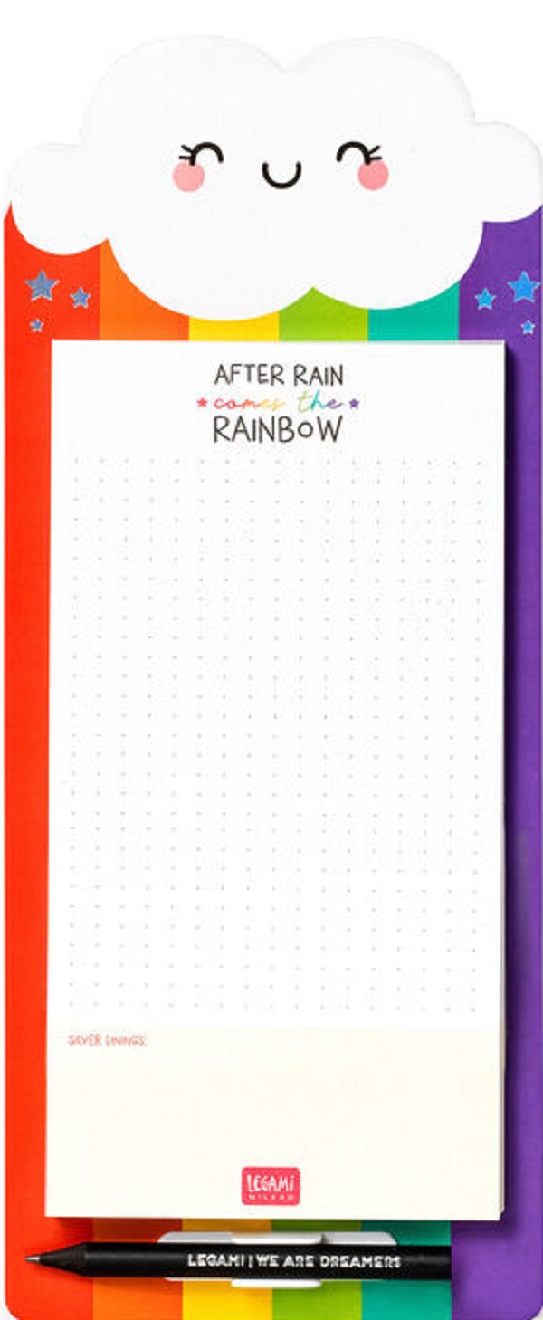 Carnet magnetic: After Rain comes the Rainbow