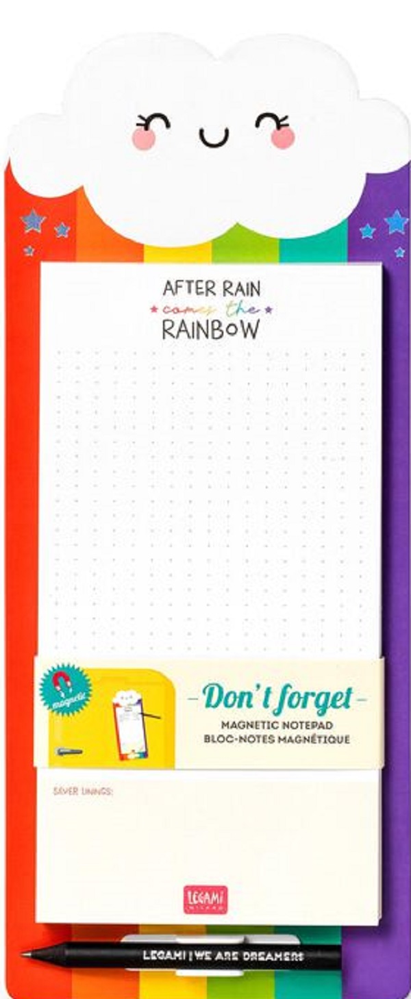 Carnet magnetic: After Rain comes the Rainbow