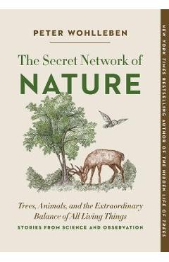 Poza produsului The Secret Network of Nature: Trees, Animals, and the Extraordinary Balance of All Living Things-- Stories from Science and Observation - Peter Wohlleben