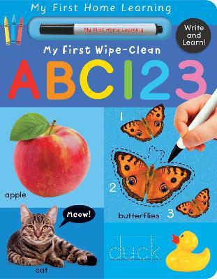 My First Wipe-Clean ABC 123: Write and Learn! - Lauren Crisp