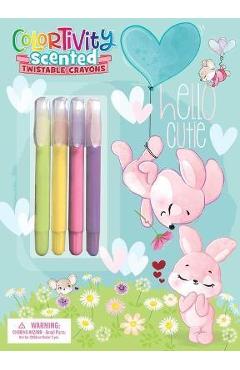 Poza produsului Hello, Cutie: Colortivity with Scented Twist-Up Crayons - Editors Of Dreamtivity