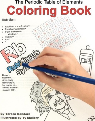 The Periodic Table of Elements Coloring Book - Ty Mullery