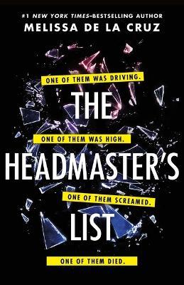 The Headmaster's List - Melissa De La Cruz