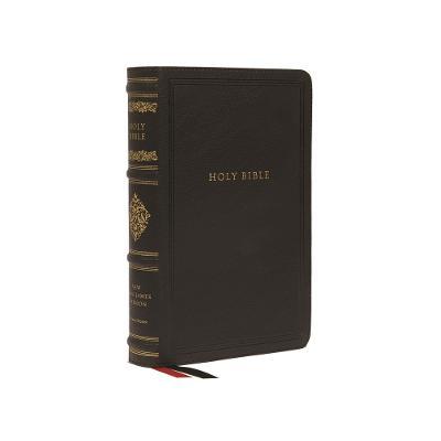 Nkjv, Personal Size Reference Bible, Sovereign Collection, Leathersoft, Black, Red Letter, Thumb Indexed, Comfort Print: Holy Bible, New King James Ve - Thomas Nelson
