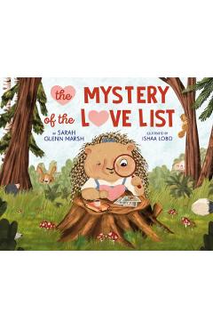 Coperta cărții 'The Mystery of the Love List - Sarah Glenn Marsh'
