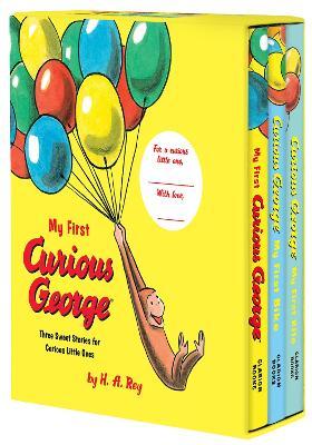 My First Curious George 3-Book Box Set: My First Curious George, Curious George: My First Bike, Curious George: My First Kite - H. A. Rey