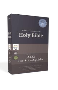 Nasb, Pew and Worship Bible, Hardcover, Blue, 1995 Text, Comfort Print - Zondervan