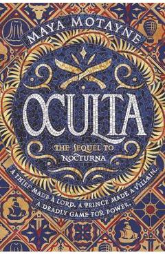 Coperta cărții 'Oculta - Maya Motayne'