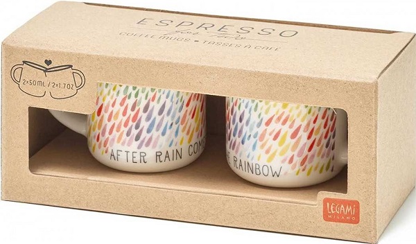 Set 2 cani Espresso: After Rain comes the Rainbow