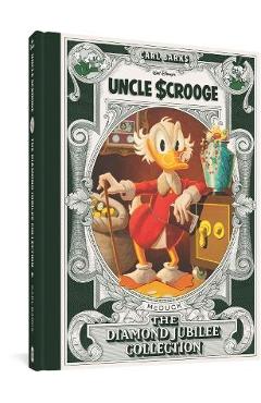 Coperta cărții 'Walt Disney's Uncle Scrooge: The Diamond Jubilee Collection - Carl Barks'