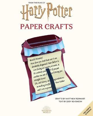 Harry Potter: Magical Paper Crafts: 24 Official Creations Inspired by the Wizarding World - Matthew Reinhart