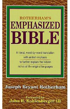 Coperta cărții 'Emphasized Bible-OE - Joseph Bryant Rotherham'