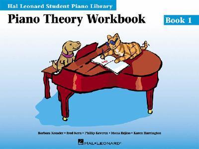 Coperta cărții 'Piano Theory Workbook Book 1: Hal Leonard Student Piano Library - Fred Kern'