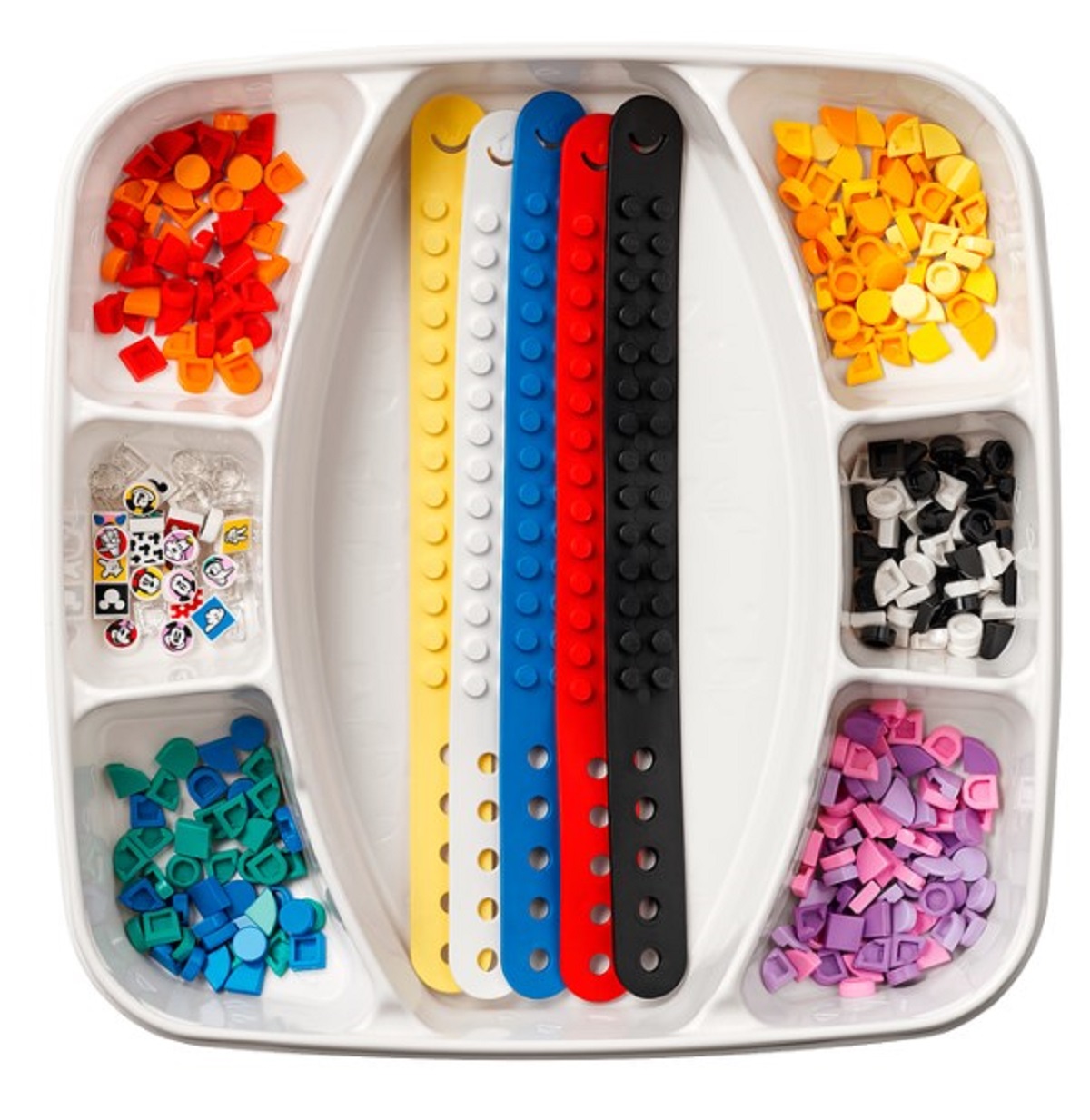 Lego Dots. Mega pachet de bratari: Mickey si prietenii