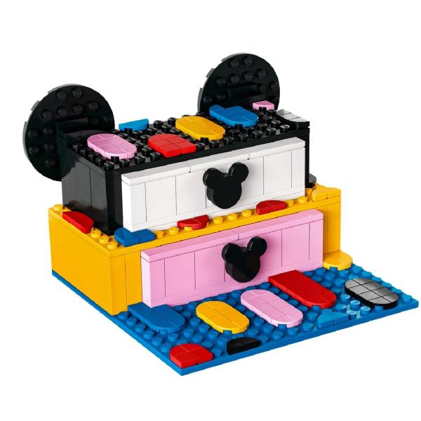 Lego Dots. Caseta pentru proiecte scolare: Mickey Mouse si Minnie Mouse