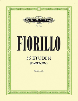 36 Etudes (Caprices) for Violin - Federigo Fiorillo