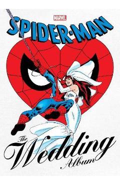 Coperta cărții 'Spider-Man: The Wedding Album Gallery Edition - David Michelinie'