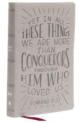 Nkjv, Holy Bible for Kids, Verse Art Cover Collection, Leathersoft, Gray, Comfort Print: Holy Bible, New King James Version - Thomas Nelson