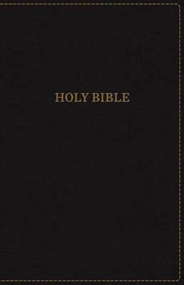 KJV, Thinline Bible, Standard Print, Imitation Leather, Black, Red Letter Edition - Thomas Nelson
