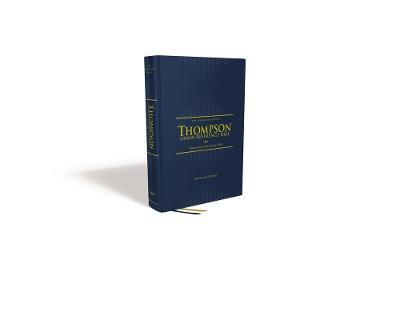 Niv, Thompson Chain-Reference Bible, Hardcover, Navy, Red Letter, Comfort Print - Frank Charles Thompson