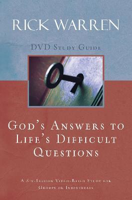 God's Answers to Life's Difficult Questions Bible Study Guide - Rick Warren