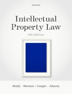 Intellectual Property Law - Lionel Bently