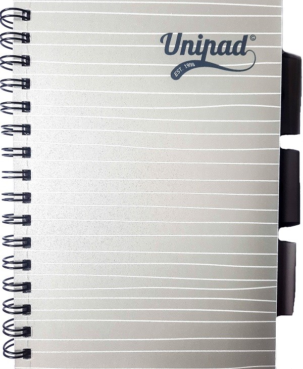 Imaginea produsului 'Caiet dictando cu spirala si separatoare: Unipad. Kaki'