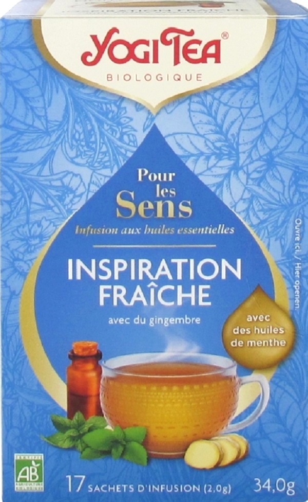 Ceai pentru simturi Prospetime pura. Fresh Inspiration 17 pliculete