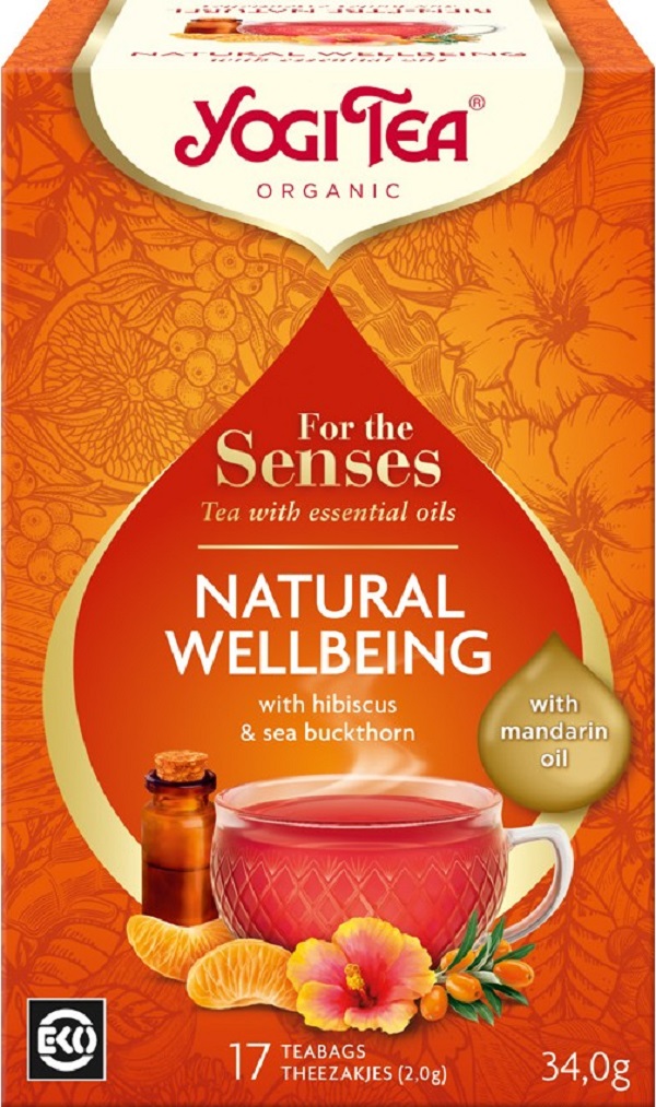 Ceai pentru simturi Natural Wellbeing 17 pliculete