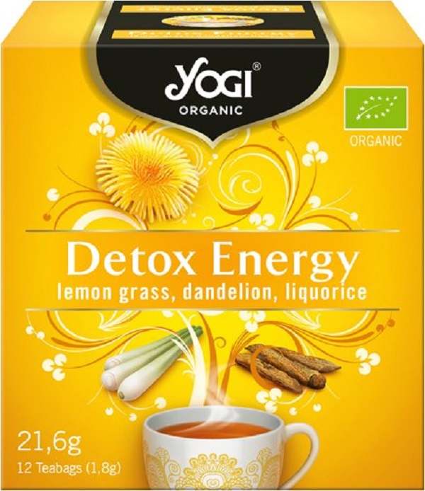 Ceai detoxifiant. Detox Energy 12 pliculete