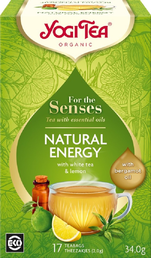 Ceai cu ulei esential Natural Energy 17 pliculete
