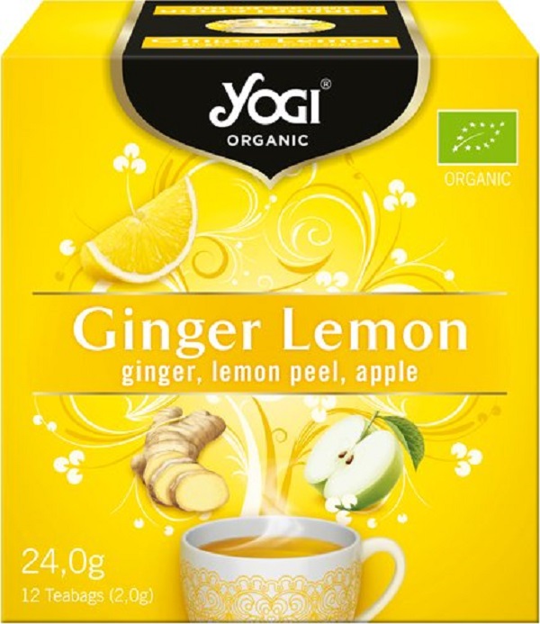 Ceai Ginger Lemon 12 pliculete
