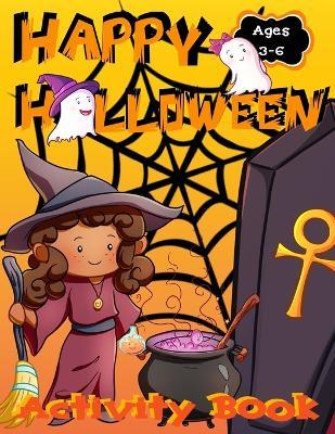 Happy Halloween Activity Book for Kids - Zazuleac World