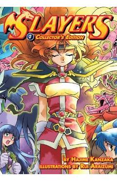 Coperta cărții 'Slayers Volumes 7-9 Collector's Edition - Hajime Kanzaka'