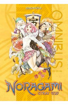 Coperta cărții 'Noragami Omnibus 2 (Vol. 4-6): Stray God - Adachitoka'
