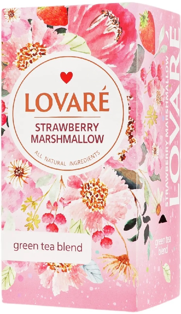 Ceai 24 pliculete: Strawberry Marshmallow
