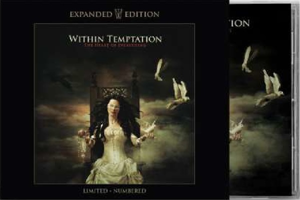 cd within temptation - the heart of everything - 15th anyversary edition + bonus tracks + live